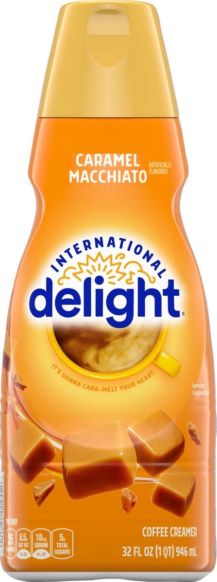 International Delight Coffee Creamer Caramel Macchiato Refrigerated Flavored Creamer 32 Fl Oz