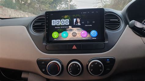 Androidstereo Hyundai I10 Grand Android Stereo Installation YouTube