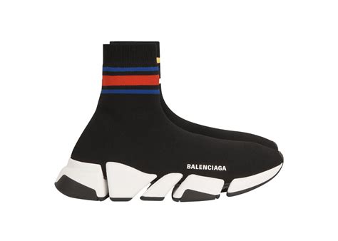 Balenciaga Speed 20 Stripped Black W Timetocop
