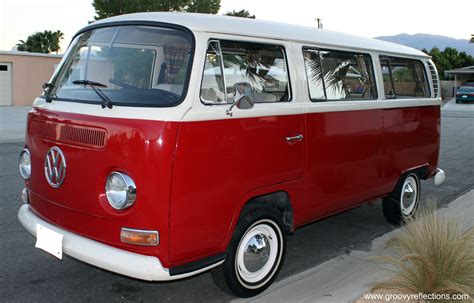 Groovy Red Vw Bus Orange Co Ca 2012 Vw Bus Vw Campervan Red Vans