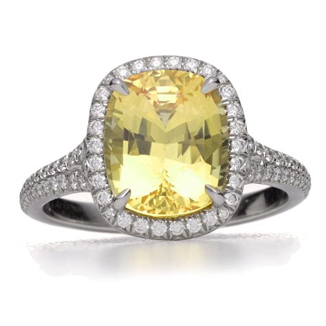 Yellow sapphire engagement ring | Tiffany & Co. | The Jewellery Editor