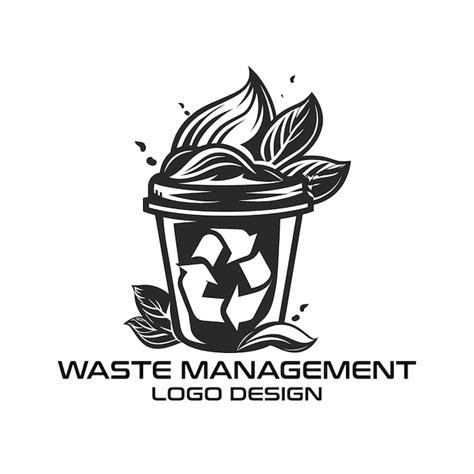 Premium Vector Waste Management Vector Logo Design