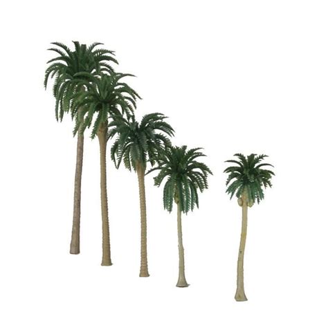 Lot De Arbres Mod Les Arbre Coco Pour Paysage De Train Ho Chelle