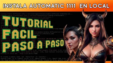 Instala Stable Diffusion Automatic En Tu Pc Tutorial Paso A