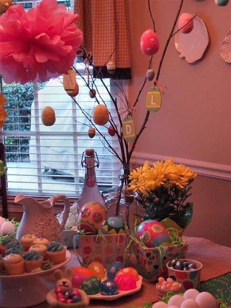 Easter Table Decorations Decor Home Decor