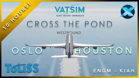 2022 VATSIM Cross The Pond Event Westbound LIVE A346 Oslo