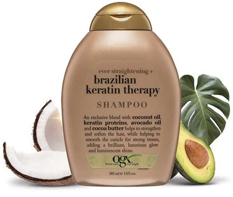 OGX Ever Straightening Brazilian Keratin Smooth Shampoo 385 Ml AirDeal