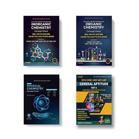 Buy CSIR NET Chemical Science Practice Books Of Concept Check Set Of 4