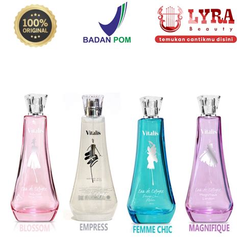 Jual Lyra Vitalis Eau De Cologne Parfum Wanita Ml Vitalis Parfum