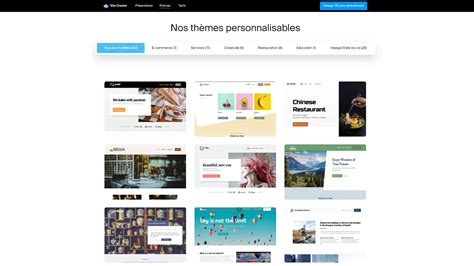 Site Creator Cr Ez Votre Site Web En Quelques Clics
