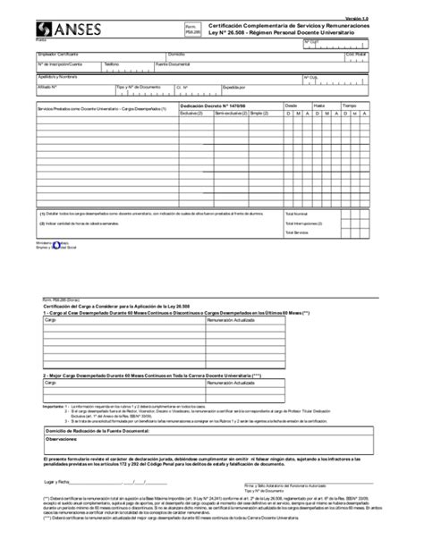 Ps Formulario Docente Universitario