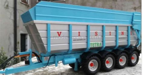 Dumper Visini Tetra Azzurro Farmsystemstore