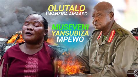 OLUTALO LWA MUSEVENI LWANZIBA AMAASO NE BYEYANSUBIZA MPEWO YouTube