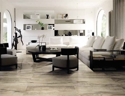 Ceramic & Porcelain Tile ideas - Contemporary - Living Room - Portland ...