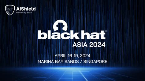 AI Security In Singapore Learn More At Black Hat Asia 2024 AI