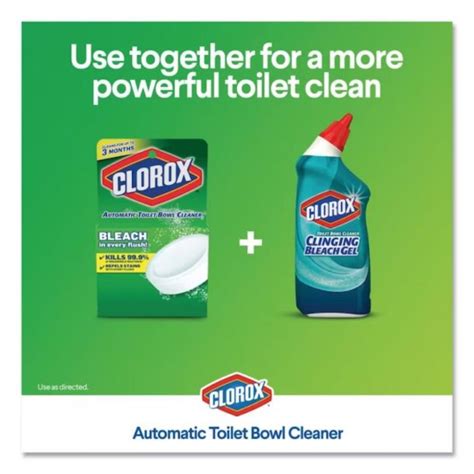 Clorox 3 5 Oz Ultra Clean Automatic Toilet Bowl Cleaner Tablets 2 Pack