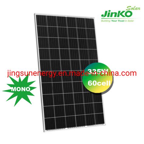 Jinko High Efficiency 335W PV Monocrystalline Solar Panel Module