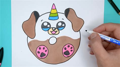 Kawaii Einhorn Mops Donut Zeichnen Kawaii Bilder Youtube