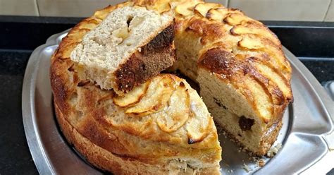 Rosca Rellena De Manzanas Y Pasas De Uva Receta De Aliciaarechavala