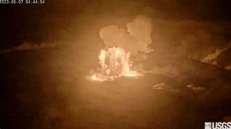 As Alert Level Is Raised For Hawaiis Erupting Kilauea Volcano Park