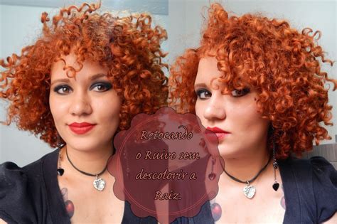 Cherry Poison Tutorial Retoncado O Ruivo Sem Descolorir A Raiz