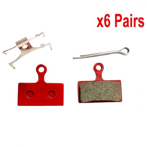 6 PAIRS Bicycle RESIN DISC BRAKE PADS FOR G01S G02S G03S G02A Shimano