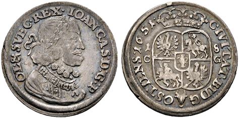 NumisBids H D Rauch Auction 106 Lot 906 POLEN Johann II Kasimir