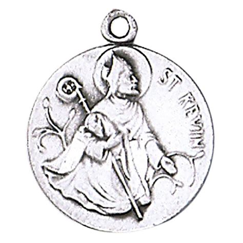 Saint Kevin Patron Saint Medal