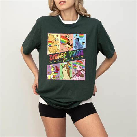 Disney Pride 2025 Shirt Mickey Friends LGBT Shirt WDW Lesbian Shirt Disneyland Trip Gay Shirt