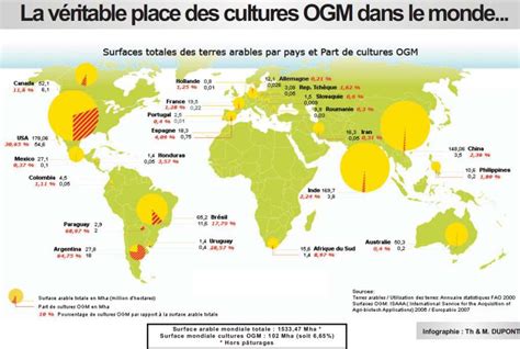 Carte Du Monde Ogm My Blog