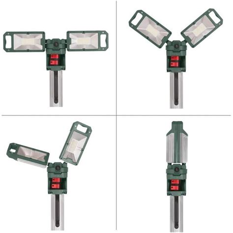 Metabo Bsa Led Solo Akku Baustrahler Silber Gr N Lumen