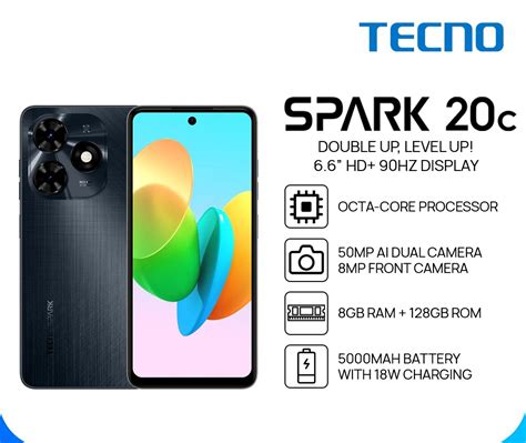 Tecno Spark 20c 256gb 8ram Multiventas