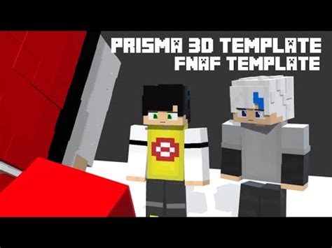 Animasi Minecraft Template Prisma 3D Template By Expelgold KW