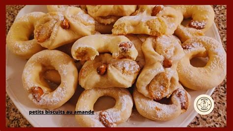 Biscuits Aux Amandes Recettes Faciles Et Rapide YouTube