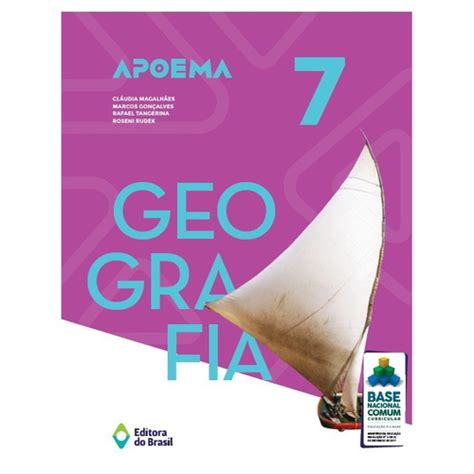 Livro Apoema Geografia 7º ano Ensino fundamental II em Promoção