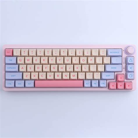 Buy Hyekit PBT Keycaps 132 Keys Marshmallow Keycaps Dye-Sublimation ...