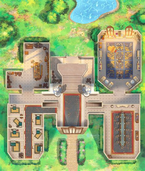 Rpg Maps Mansion ` Mansion Rpg Rpg Maps Mansion Map Map Assets