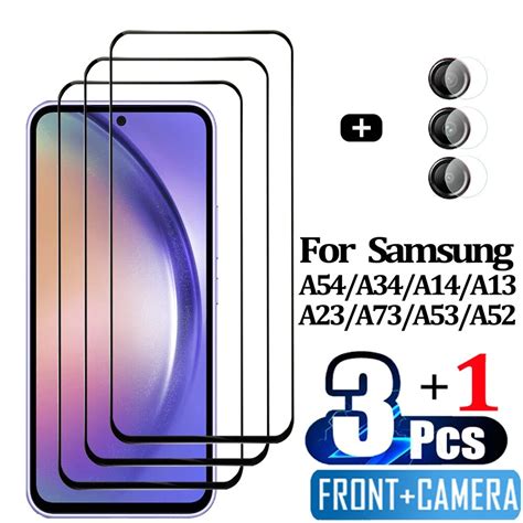 Dianteiro Pel Cula De Vidro Temperado Para Samsung Galaxy A G