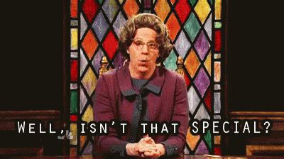 Well Isn'T That Special? GIF - Church Lady Snl - Discover & Share GIFs