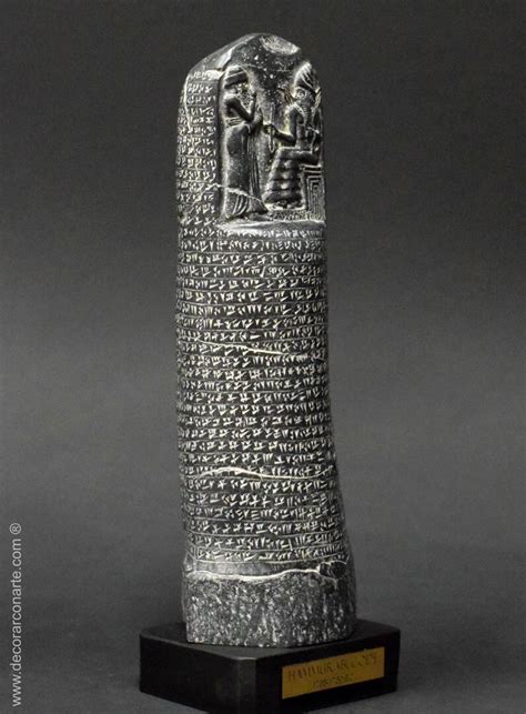 Código de Hammurabi 28 cm Decorar con Arte