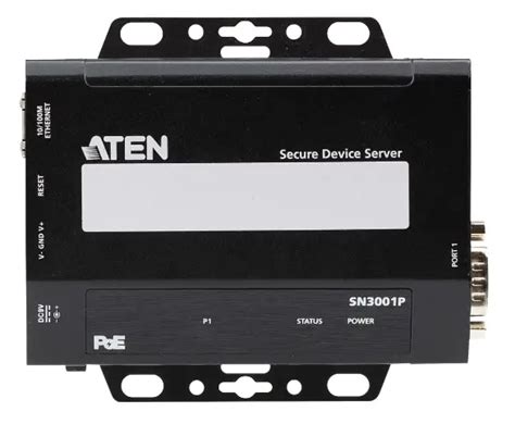 Aten Sn P Port Rs Secure Device Server With Poe Instructions