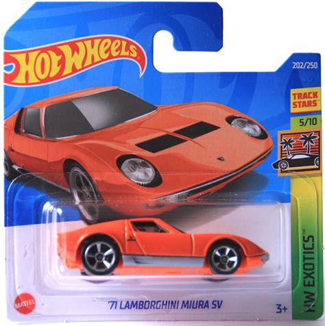 Hot Wheels 71 Lamborghini Miura Sv Hw Exotics 2022 12383255829 Allegro Pl