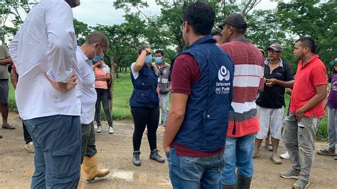 Defensor A Del Pueblo Brinda Acompa Amiento A Comunidad De Loma Grande