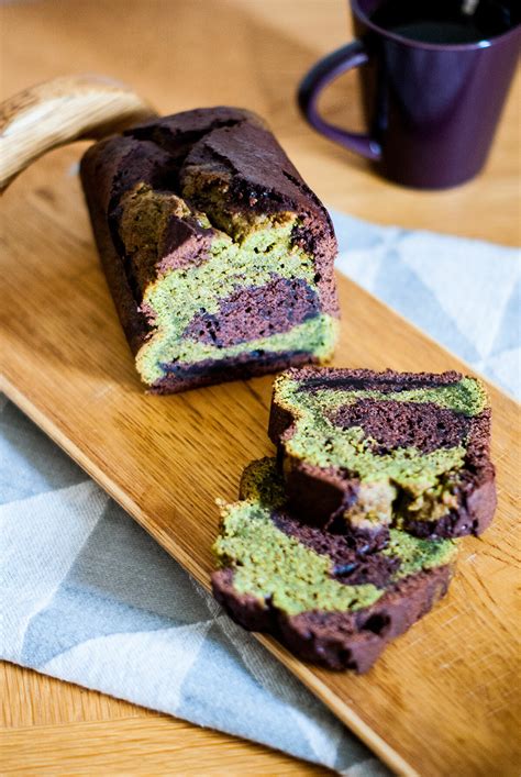 Cake Marbr Chocolat Th Vert Matcha Lilie Bakery