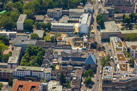 K Ln Von Oben Baustelle Zum Neubau Einer Mehrfamilienhaus Wohnanlage