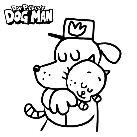 Dogman Coloring Sheets | Coloring Pages