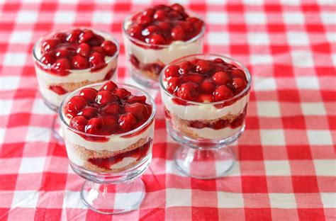 No Bake Cherry Cream Cheese Dessert Recipe