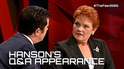 pauline hanson  explain  feed youtube