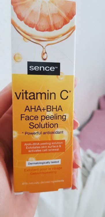 Sence Vitamin C Aha Bha Face Peeling Solution Ml Inci Beauty