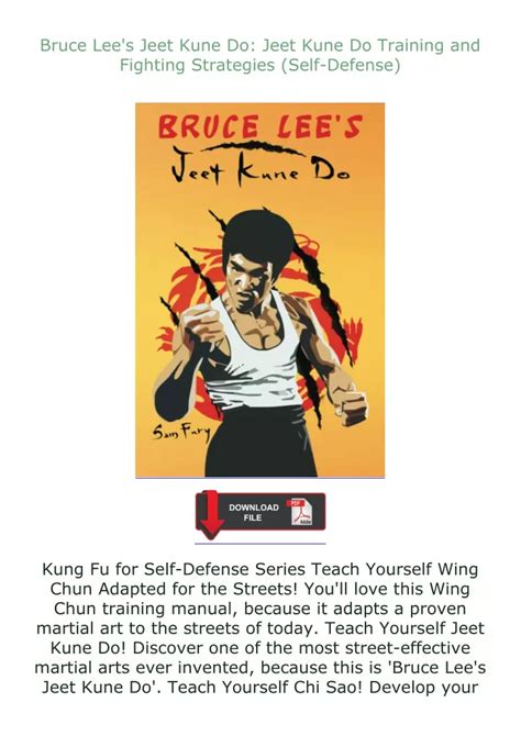 PPT Read Ebook Pdf Bruce Lee S Jeet Kune Do Jeet Kune Do